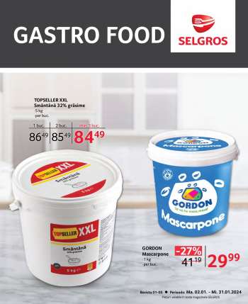 Cataloage Selgros - 02.01.2024 - 31.01.2024.