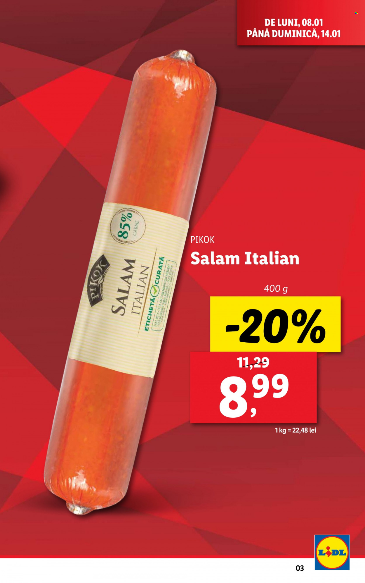Catalog Lidl - 08.01.2024 - 14.01.2024. Pagina 3