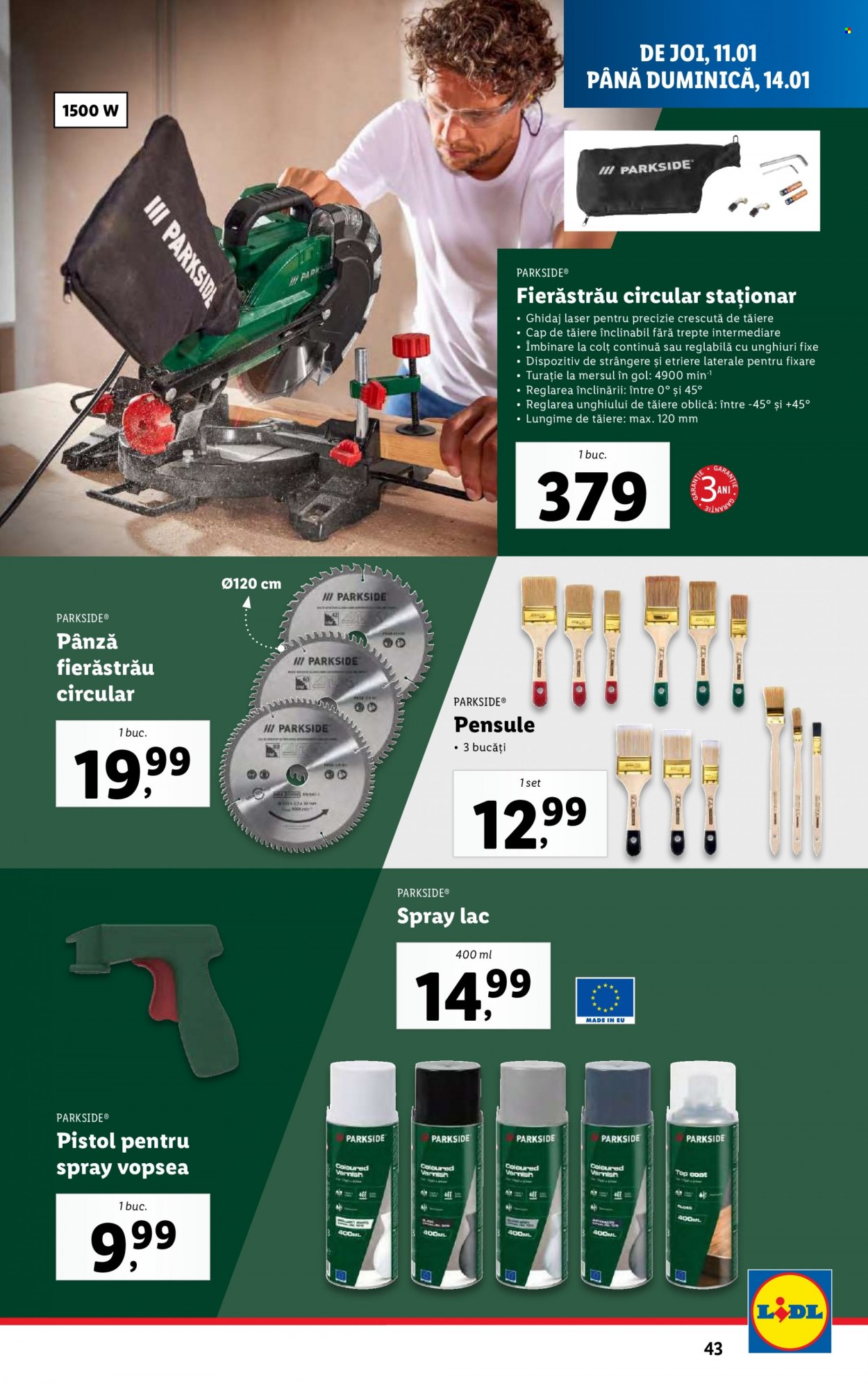 Catalog Lidl - 08.01.2024 - 14.01.2024. Pagina 43
