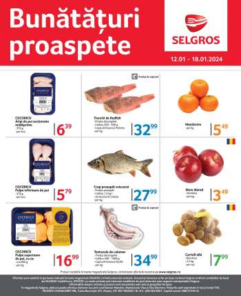 Cataloage Selgros - 12.01.2024 - 18.01.2024.