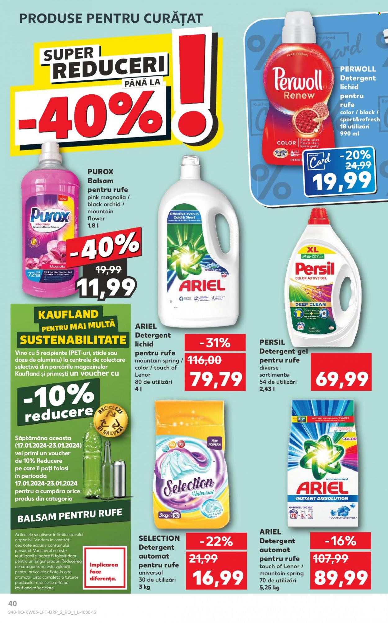 Catalog Kaufland - 17.01.2024 - 23.01.2024. Pagina 40