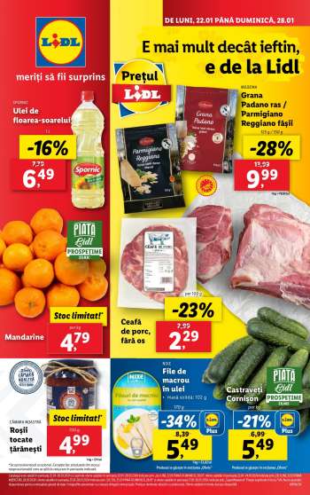 Cataloage Lidl - 22.01.2024 - 28.01.2024.