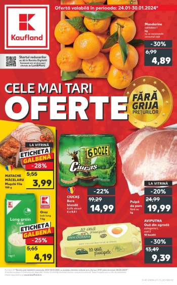 Cataloage Kaufland - 24.01.2024 - 30.01.2024.