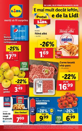 Cataloage Lidl - 29.01.2024 - 04.02.2024.