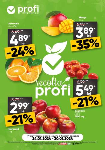 Cataloage Profi City - 24.01.2024 - 30.01.2024.