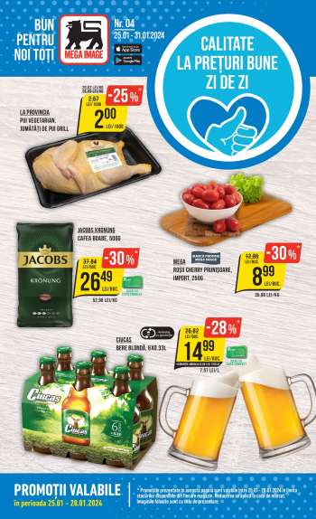 Cataloage Mega Image - 25.01.2024 - 31.01.2024.