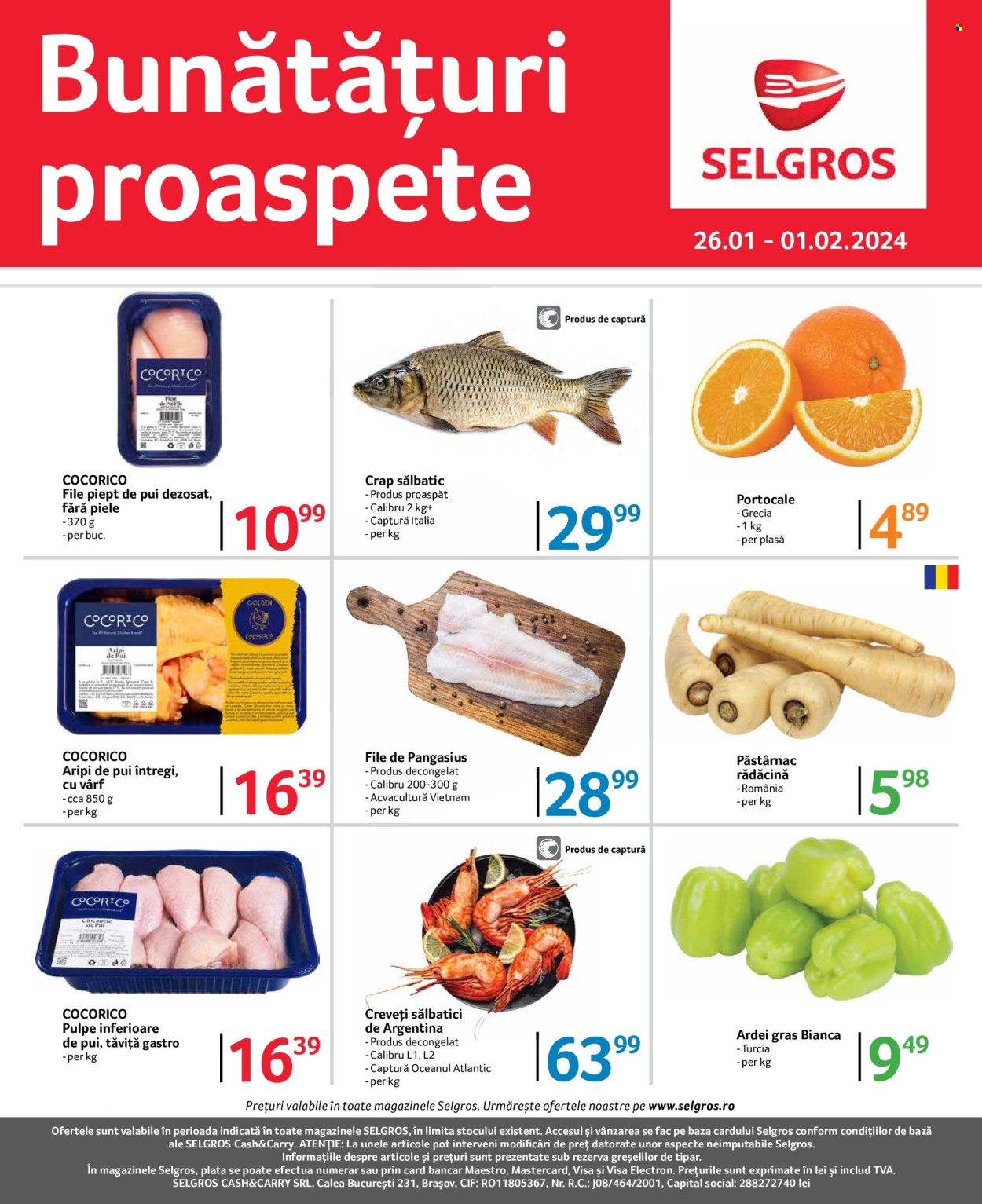 Catalog Selgros - 26.01.2024 - 01.02.2024. Pagina 1