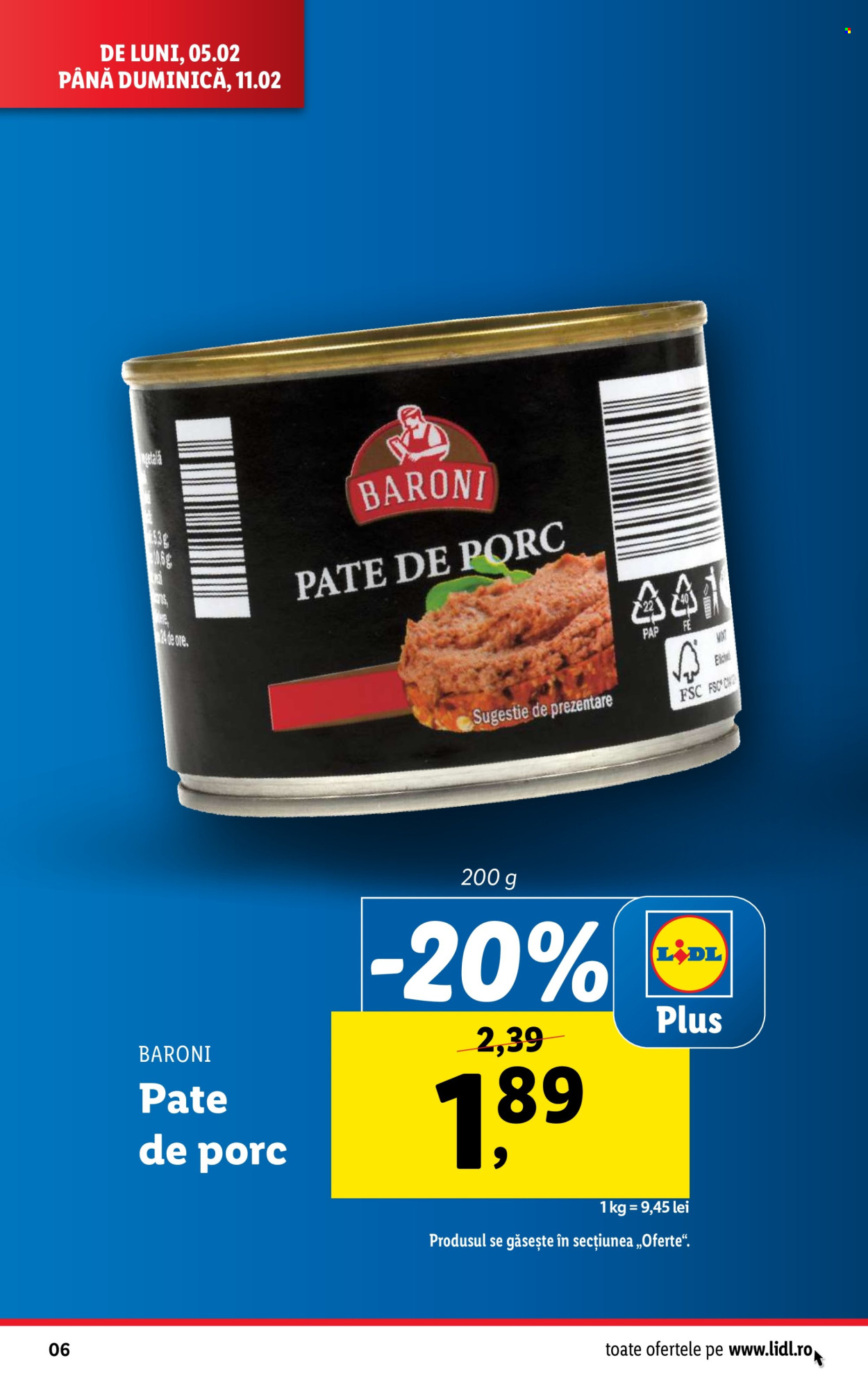 Catalog Lidl - 05.02.2024 - 11.02.2024. Pagina 6