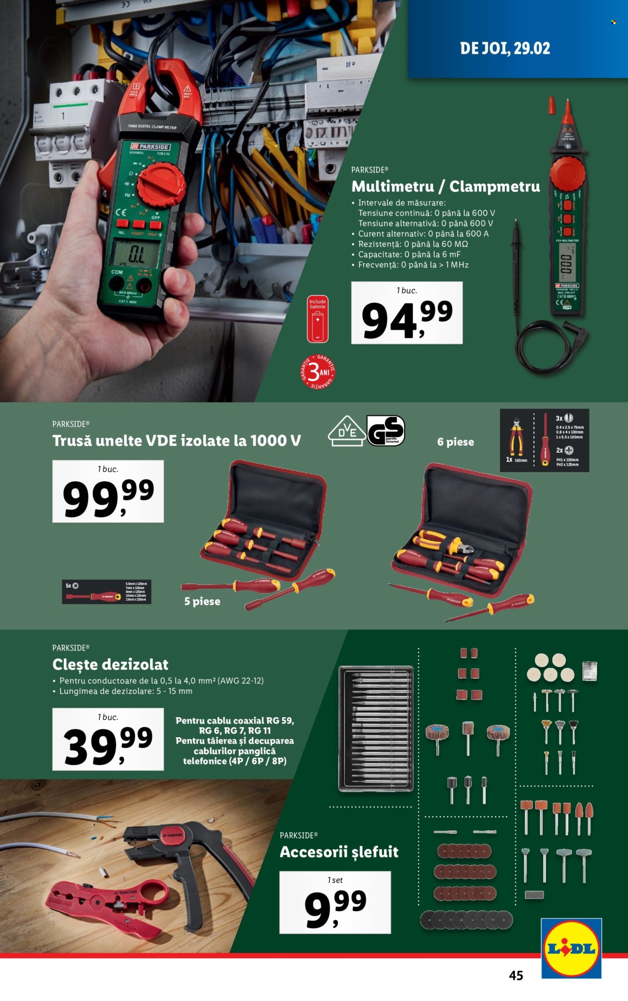 Catalog Lidl - 26.02.2024 - 03.03.2024. Pagina 45