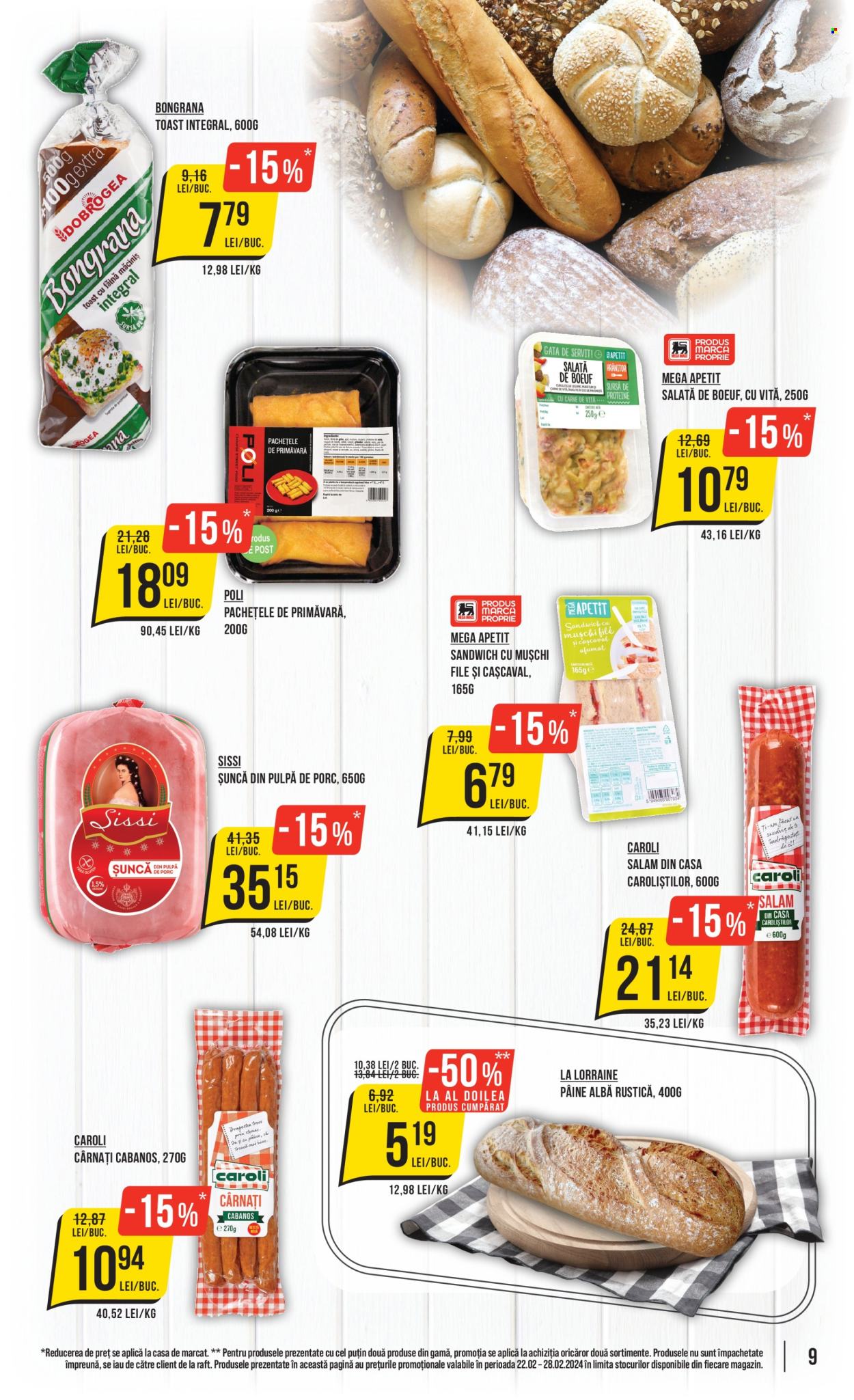 Catalog Mega Image - 22.02.2024 - 28.02.2024. Pagina 9