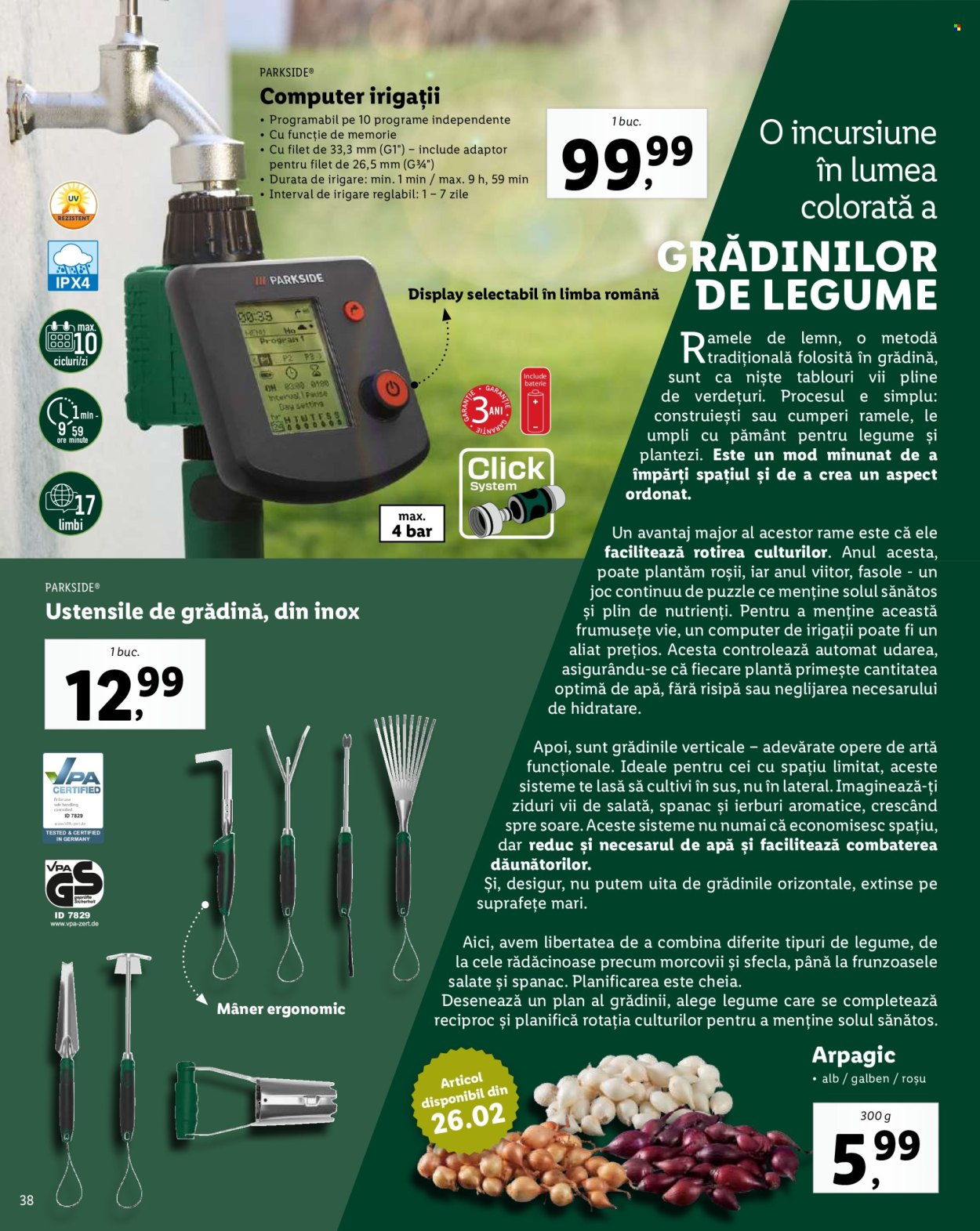 Catalog Lidl. Pagina 38