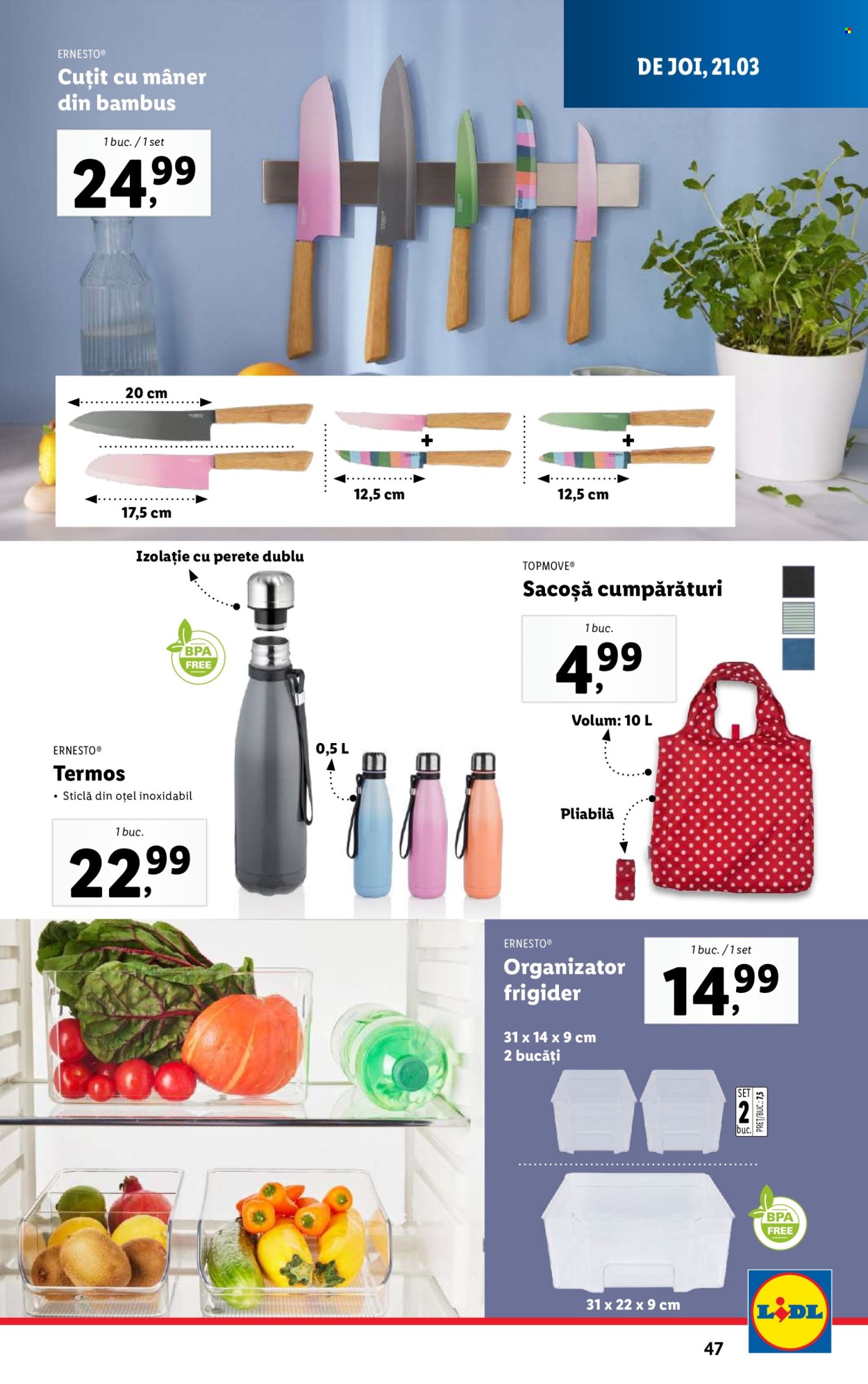 Catalog Lidl - 18.03.2024 - 24.03.2024. Pagina 47