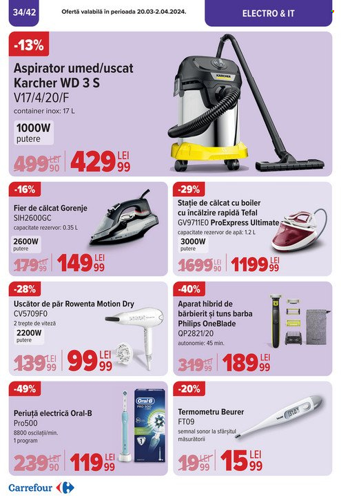 Catalog Carrefour - 20.03.2024 - 26.03.2024. Pagina 34