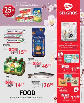 Cataloage Selgros - 22.03.2024 - 04.04.2024.