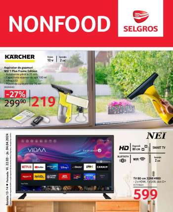 Cataloage Selgros - 22.03.2024 - 04.04.2024.