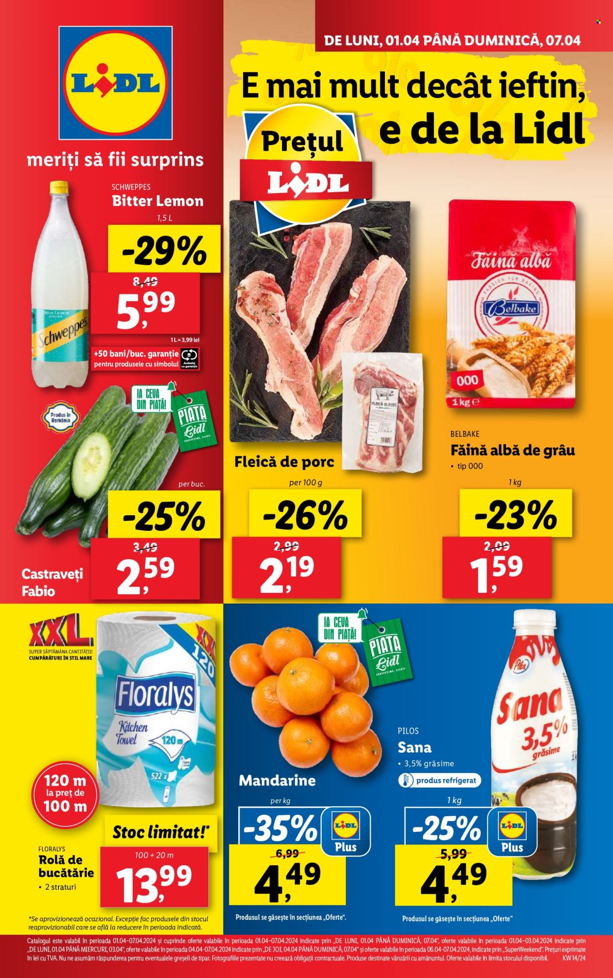Catalog Lidl - 01.04.2024 - 07.04.2024. Pagina 1