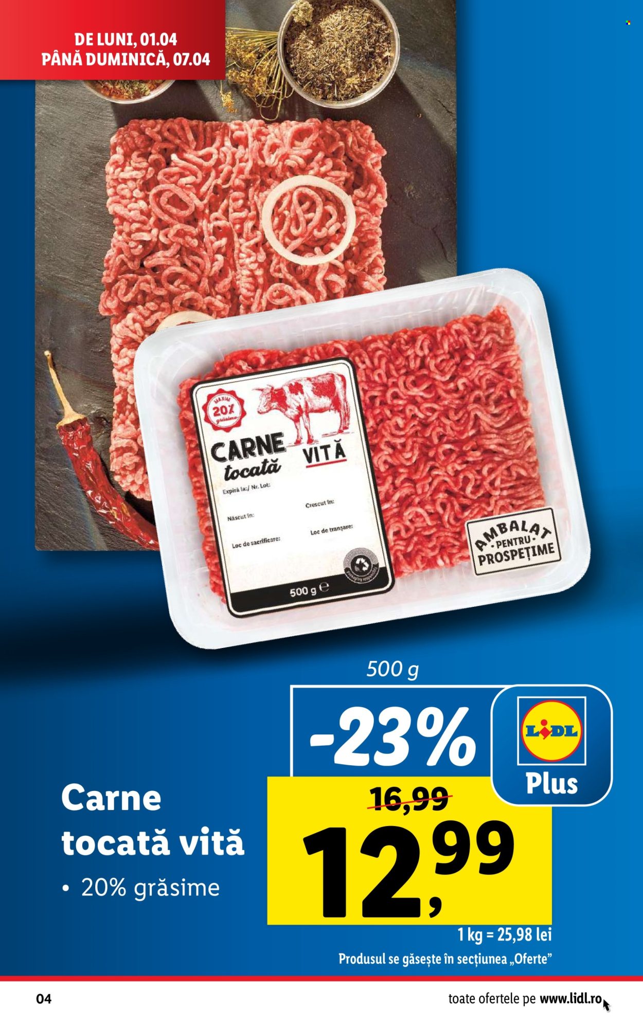Catalog Lidl - 01.04.2024 - 07.04.2024. Pagina 4