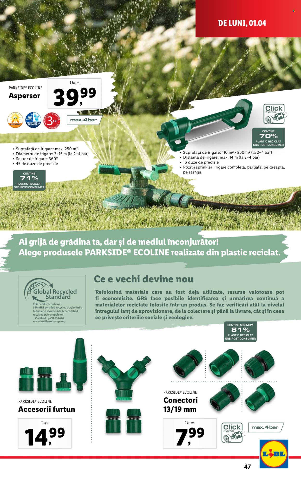 Catalog Lidl - 01.04.2024 - 07.04.2024. Pagina 47