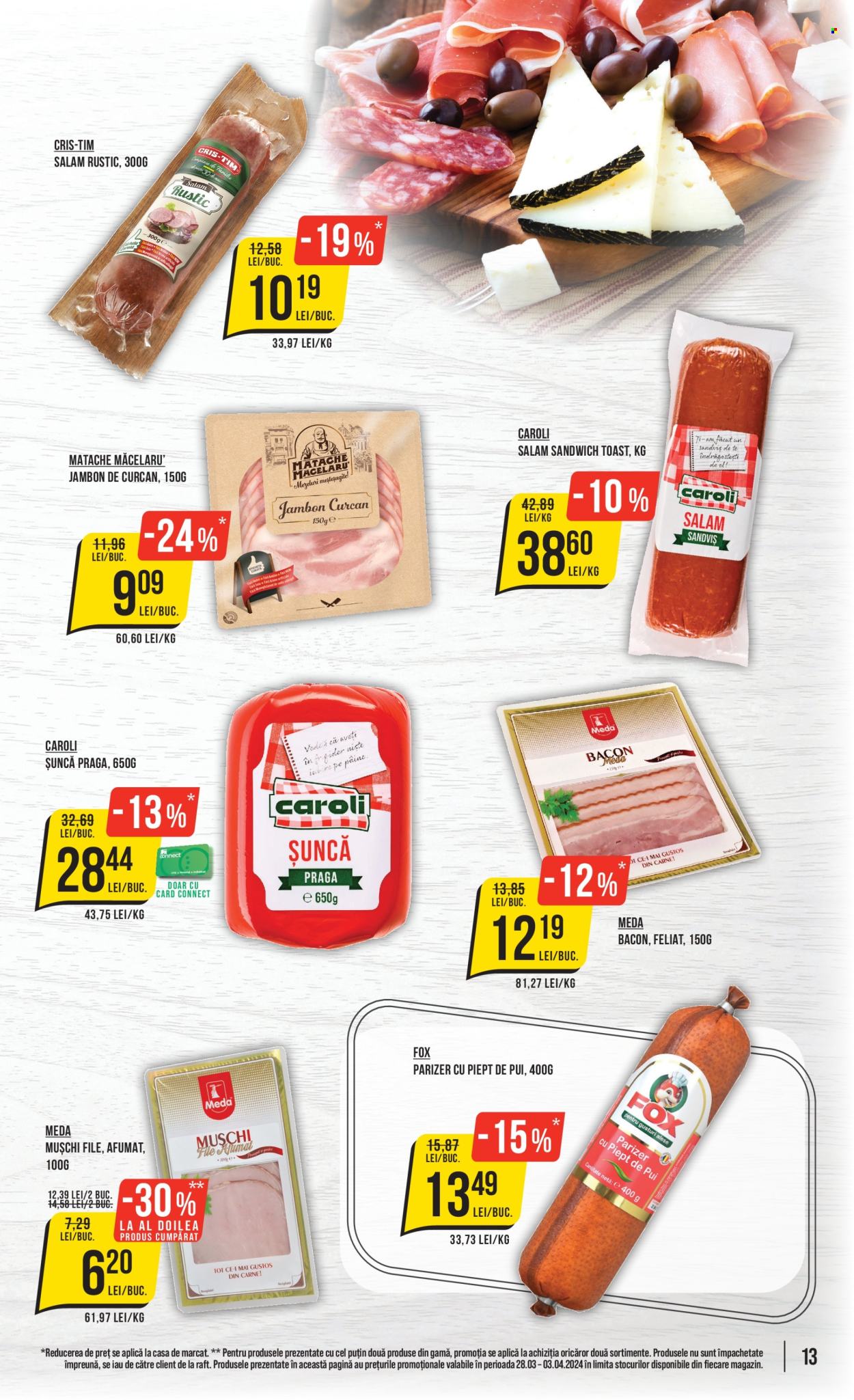 Catalog Mega Image - 28.03.2024 - 03.04.2024. Pagina 13