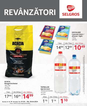 Cataloage Selgros - 01.04.2024 - 30.04.2024.