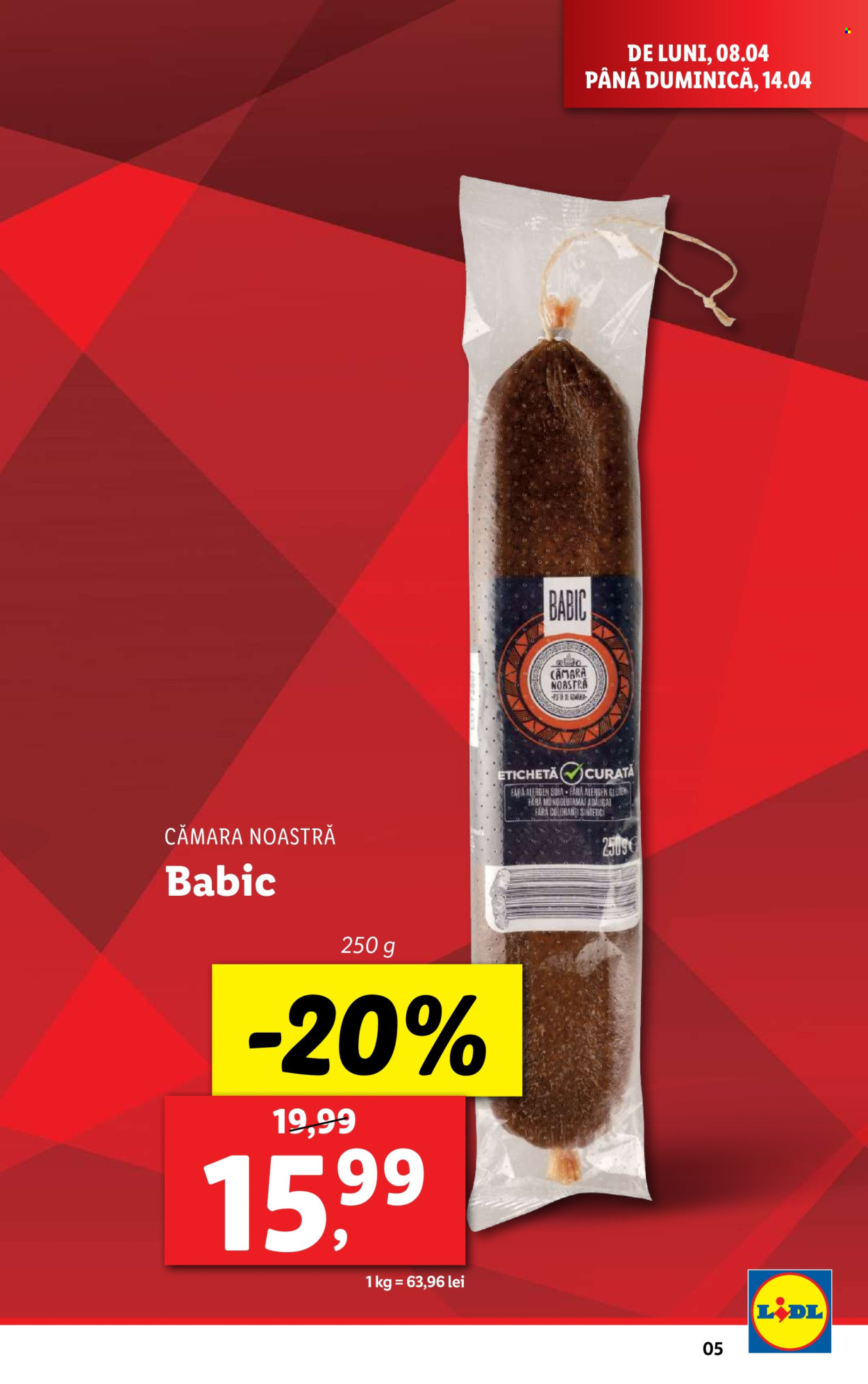 Catalog Lidl - 08.04.2024 - 14.04.2024. Pagina 5