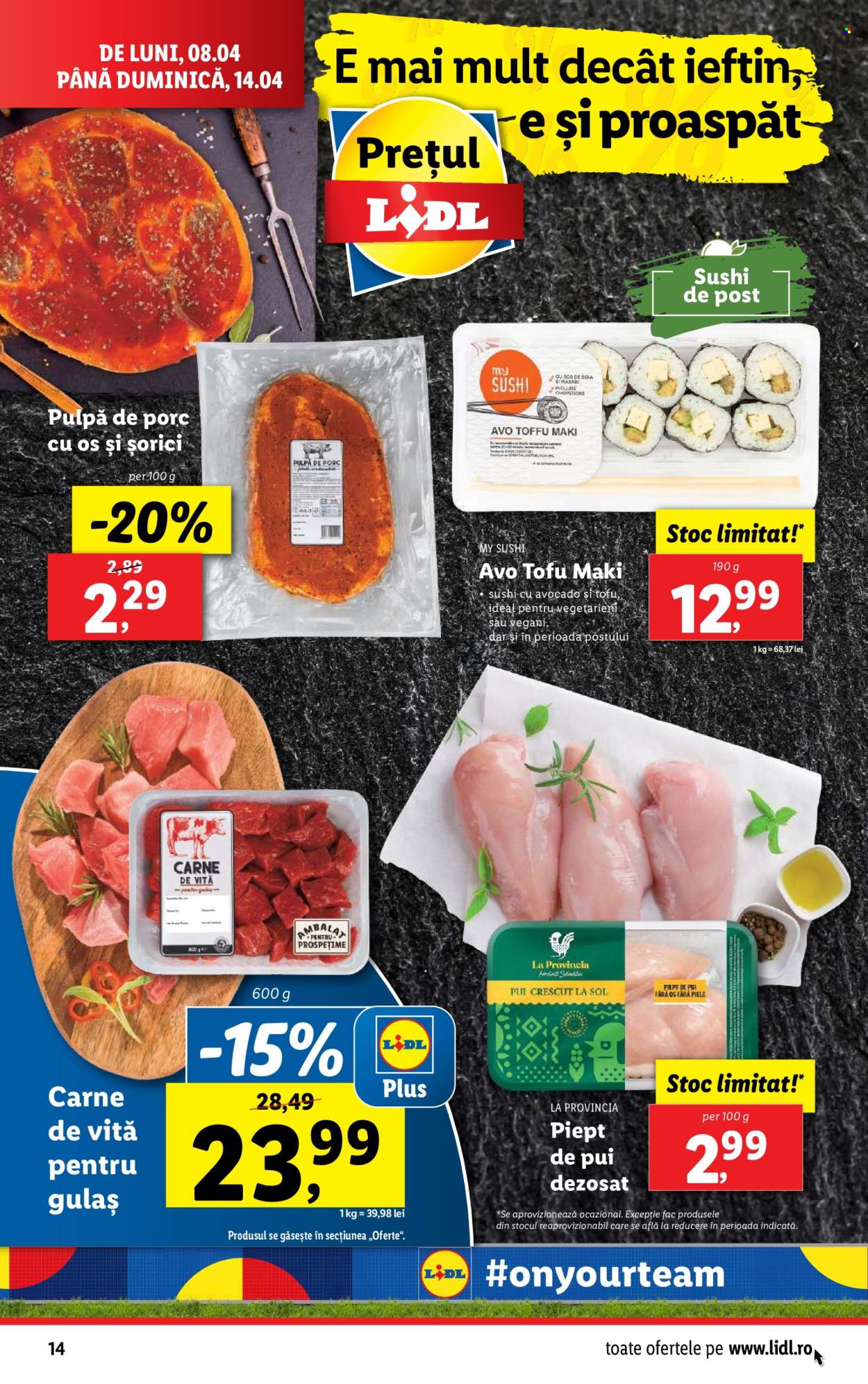 Catalog Lidl - 08.04.2024 - 14.04.2024. Pagina 14