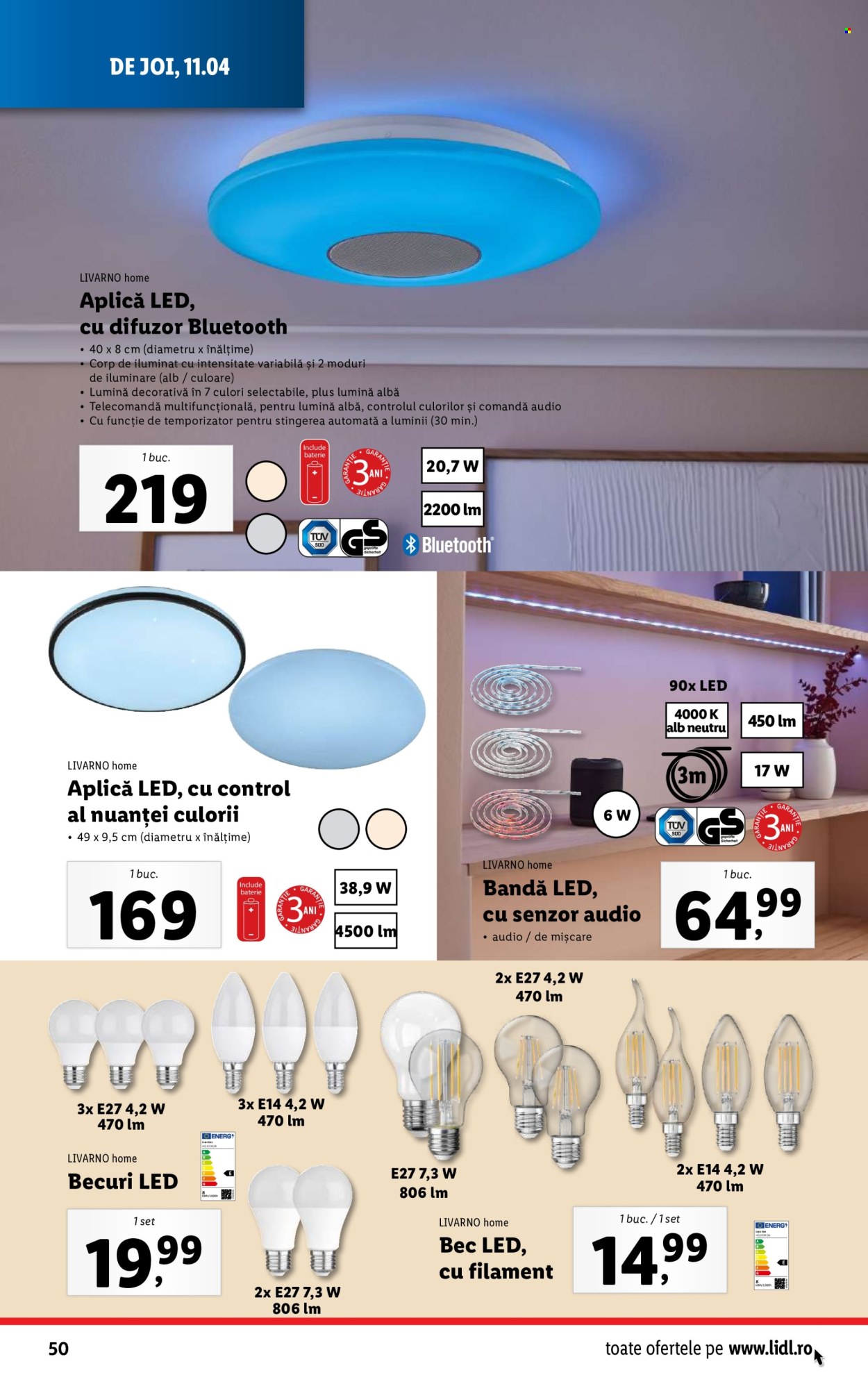Catalog Lidl - 08.04.2024 - 14.04.2024. Pagina 50