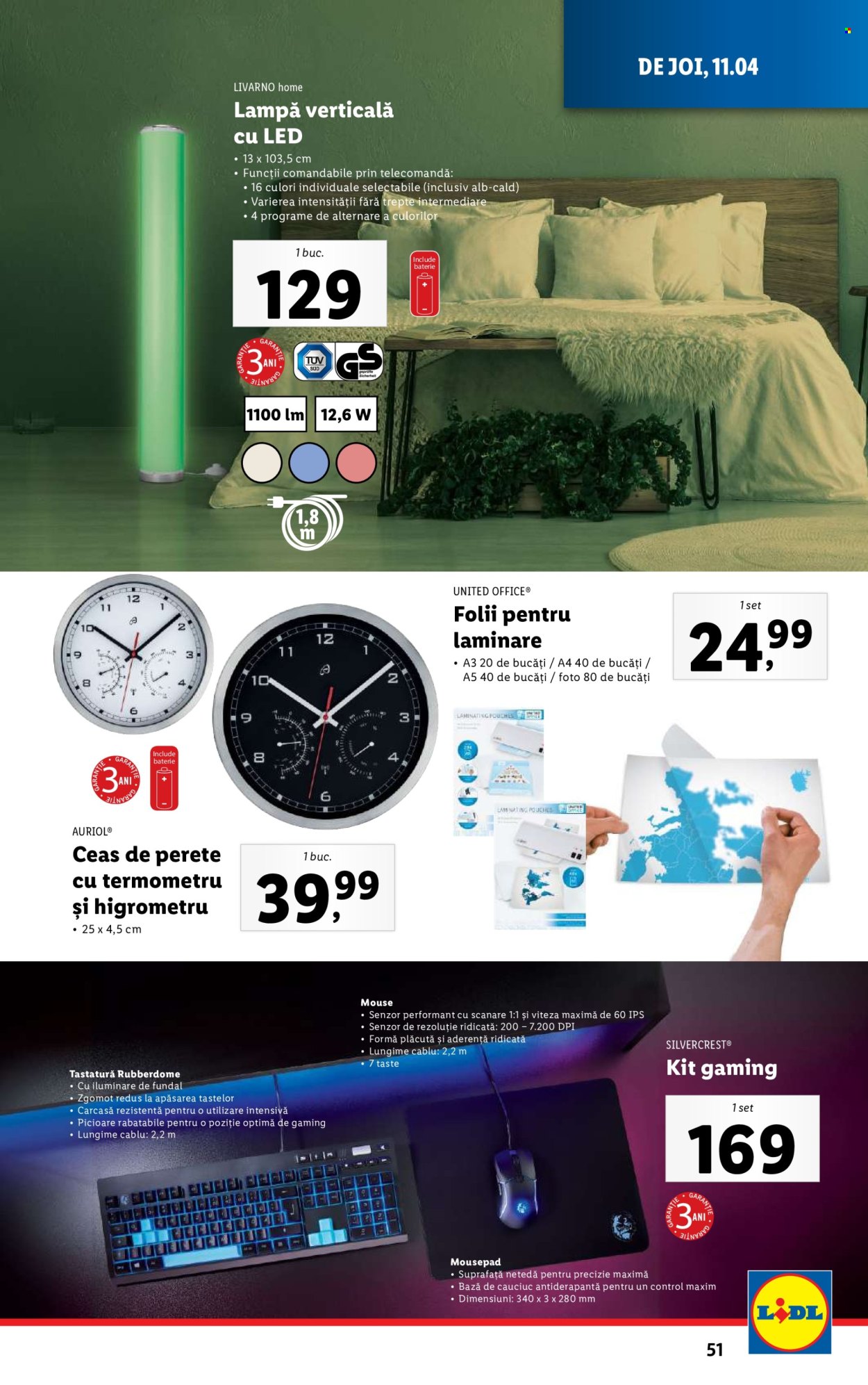 Catalog Lidl - 08.04.2024 - 14.04.2024. Pagina 51