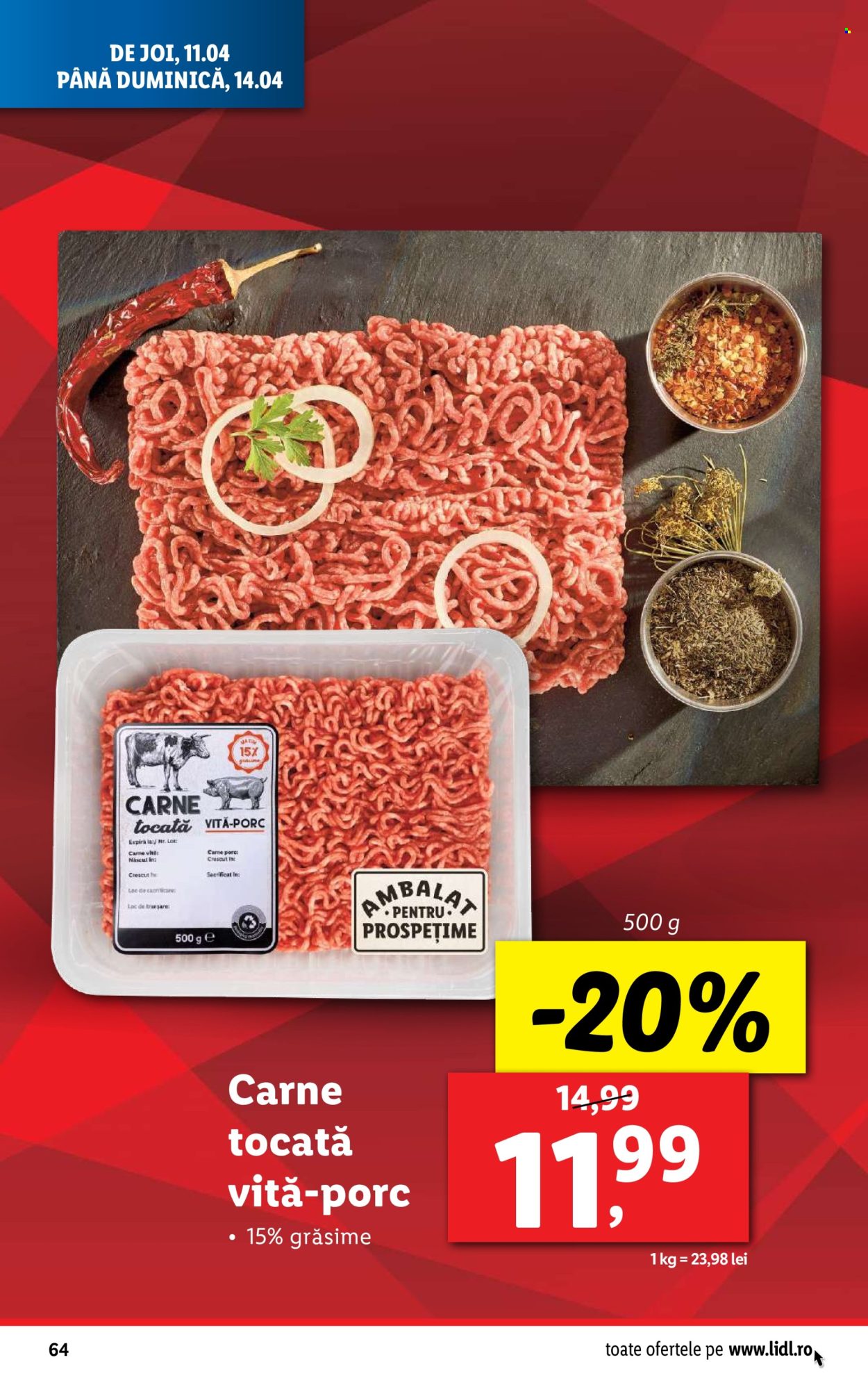 Catalog Lidl - 08.04.2024 - 14.04.2024. Pagina 64