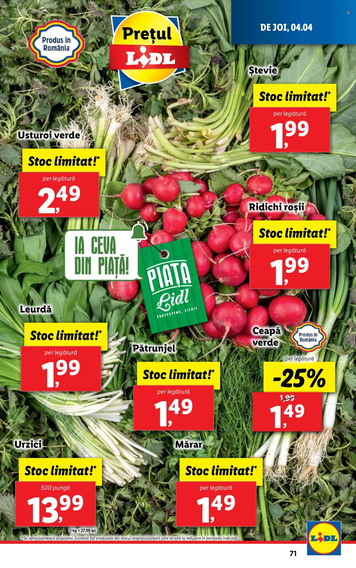 Catalog Lidl - 08.04.2024 - 14.04.2024. Pagina 71