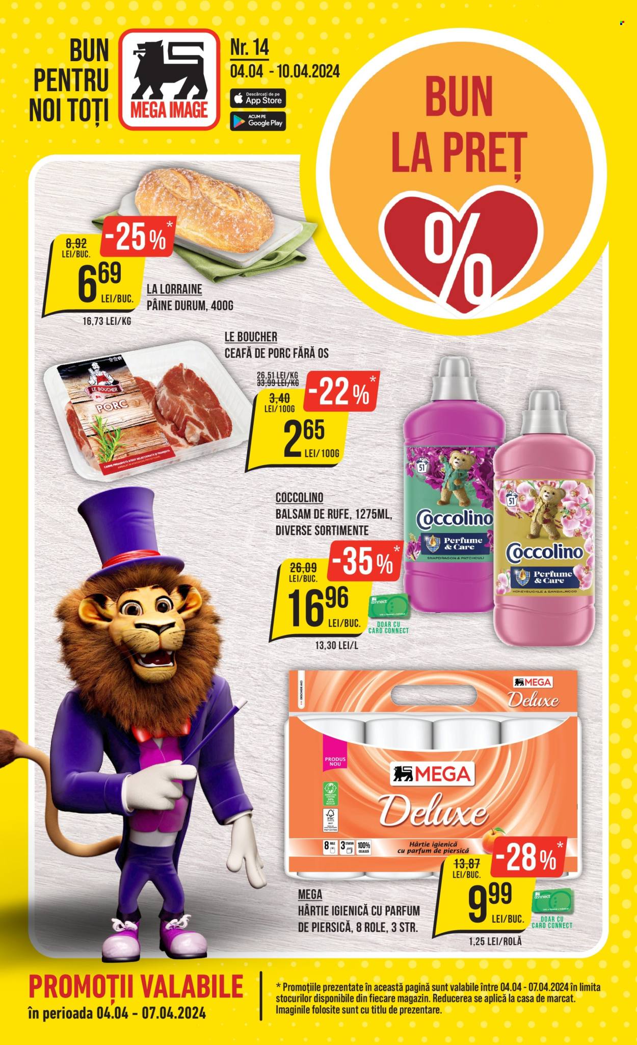 Catalog Mega Image - 04.04.2024 - 10.04.2024. Pagina 1