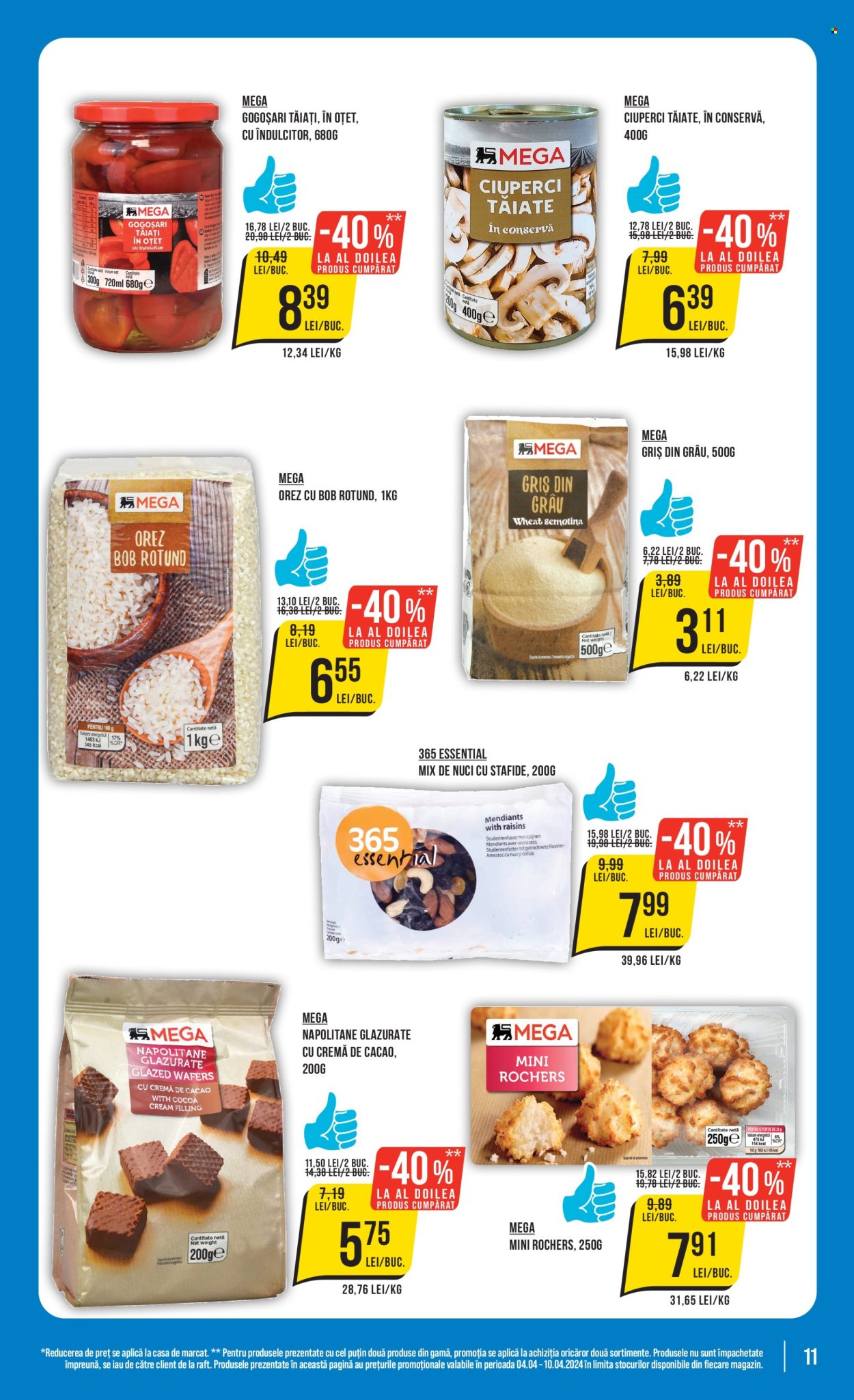 Catalog Mega Image - 04.04.2024 - 10.04.2024. Pagina 11