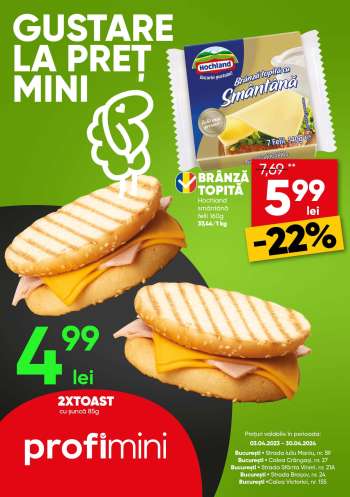 Cataloage Profi Mini - 03.04.2024 - 30.04.2024.
