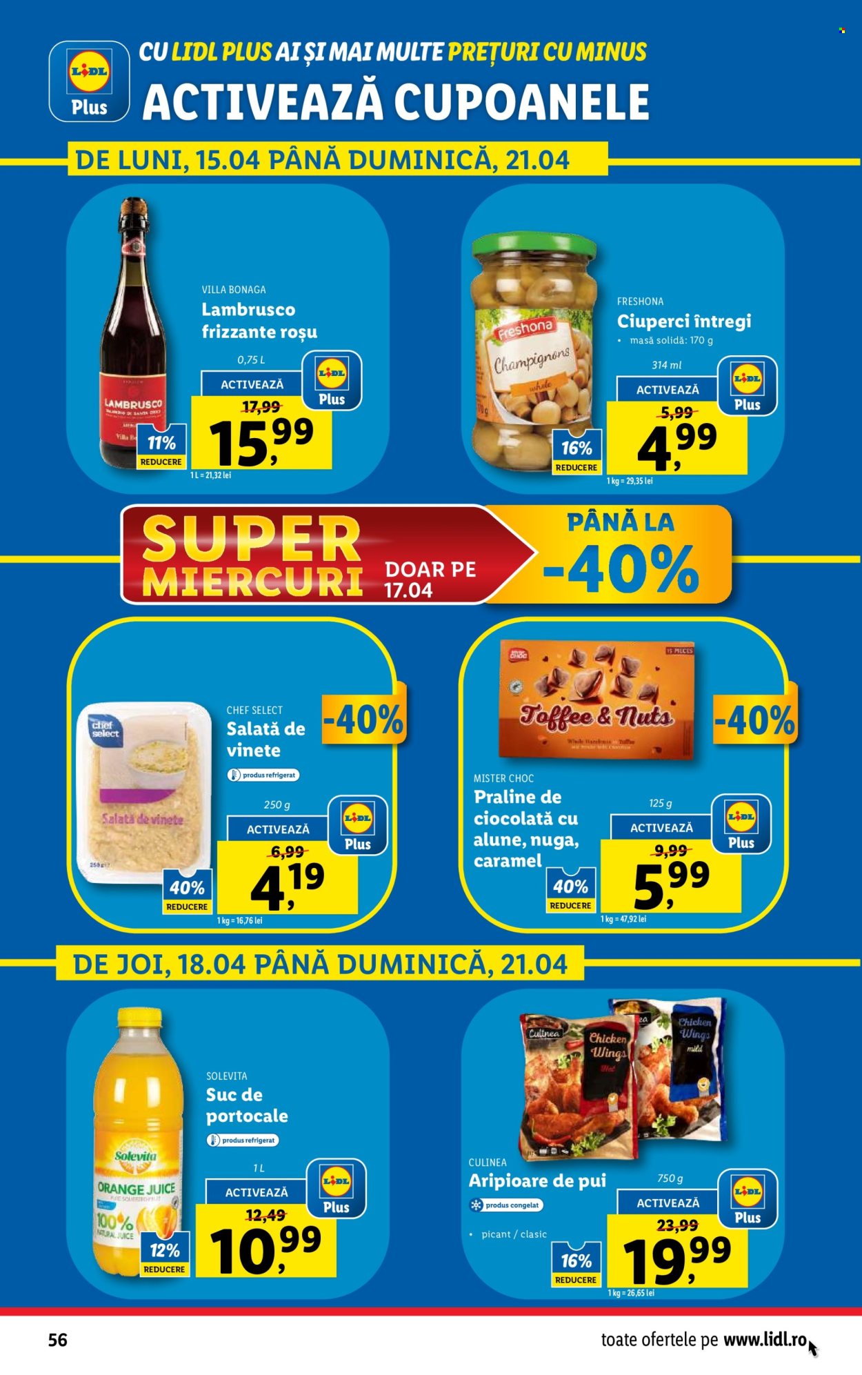 Catalog Lidl - 15.04.2024 - 21.04.2024. Pagina 56