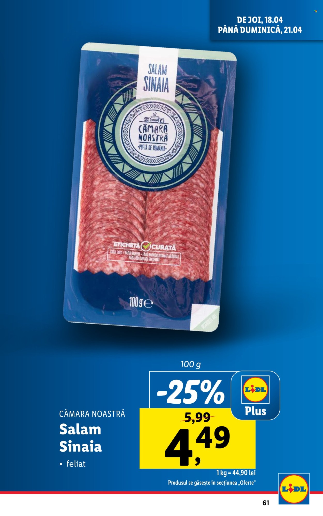 Catalog Lidl - 15.04.2024 - 21.04.2024. Pagina 61