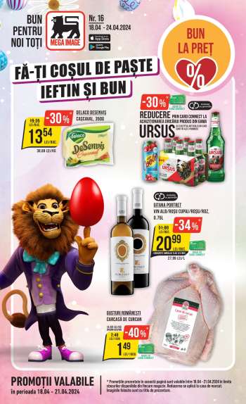 Cataloage Mega Image - 18.04.2024 - 24.04.2024.