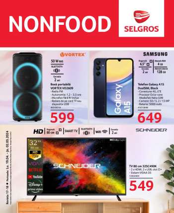 Cataloage Selgros - 19.04.2024 - 02.05.2024.