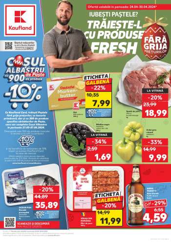 Cataloage Kaufland - 24.04.2024 - 30.04.2024.