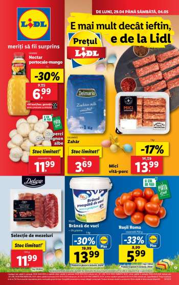 Cataloage Lidl - 29.04.2024 - 04.05.2024.