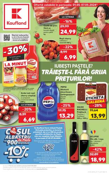 Cataloage Kaufland - 01.05.2024 - 07.05.2024.