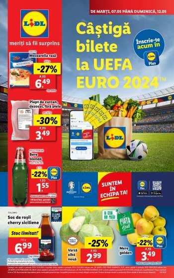 Cataloage Lidl - 07.05.2024 - 12.05.2024.