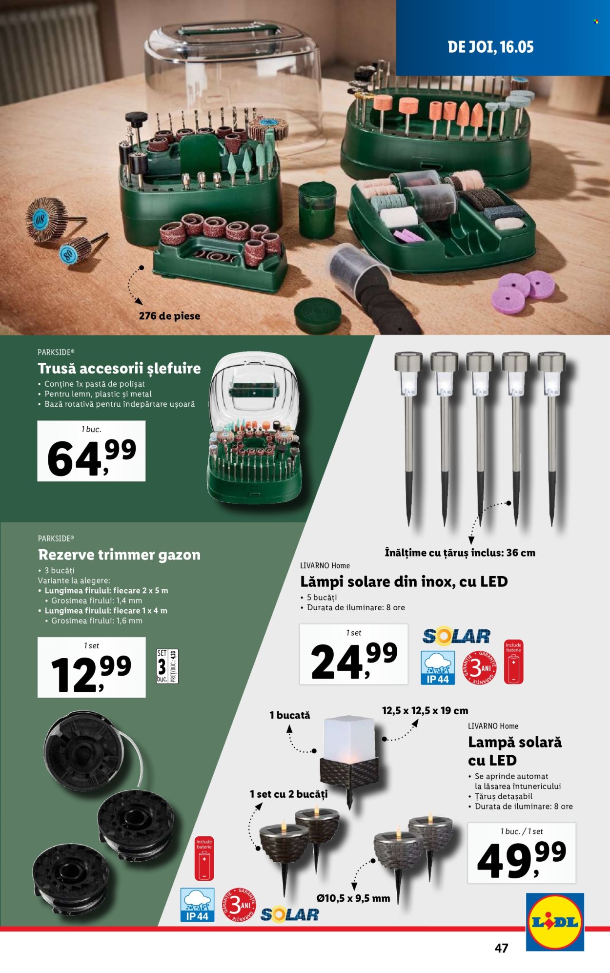 Catalog Lidl - 13.05.2024 - 19.05.2024. Pagina 47