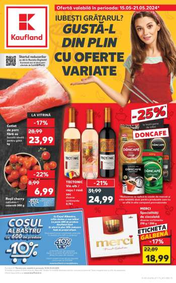 Cataloage Kaufland - 15.05.2024 - 21.05.2024.