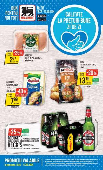 Cataloage Mega Image - 16.05.2024 - 22.05.2024.