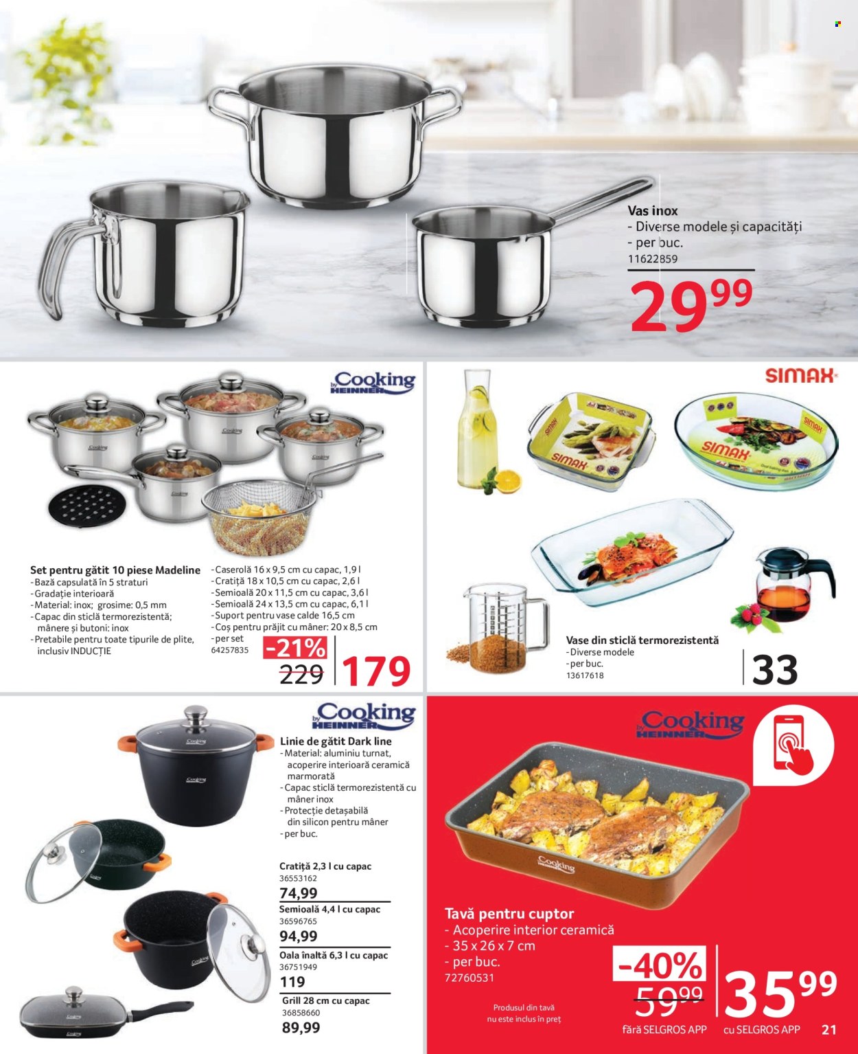 Catalog Selgros - 17.05.2024 - 30.05.2024. Pagina 21