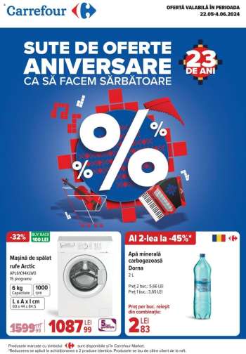 Cataloage Carrefour - 22.05.2024 - 04.06.2024.