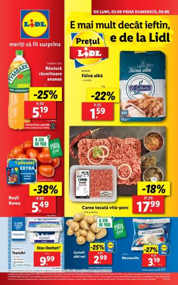 Cataloage Lidl - 03.06.2024 - 07.06.2024.