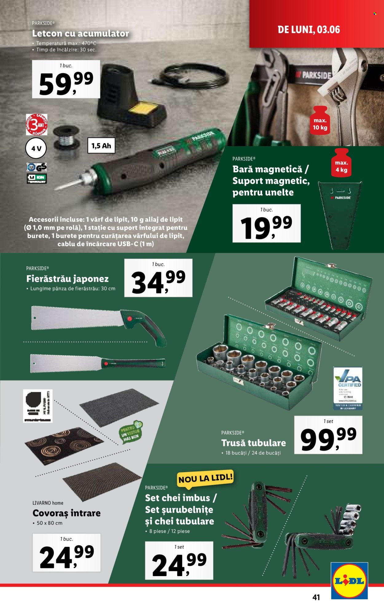 Catalog Lidl - 03.06.2024 - 09.06.2024. Pagina 41