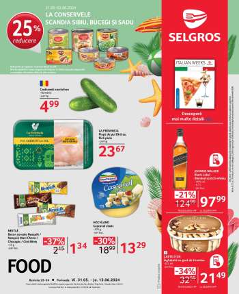 Cataloage Selgros - 31.05.2024 - 13.06.2024.