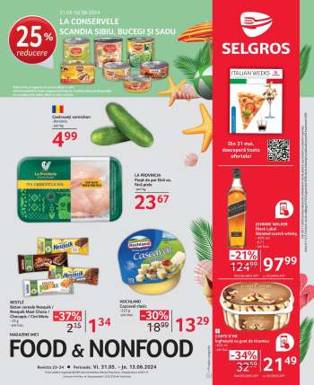 Cataloage Selgros - 31.05.2024 - 13.06.2024.